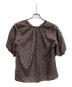 BALLSEY（ボールジィ）の古着「半袖ブラウス」｜ブラウン