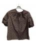 BALLSEY (ボールジィ) 半袖ブラウス ブラウン サイズ:36 未使用品：5000円