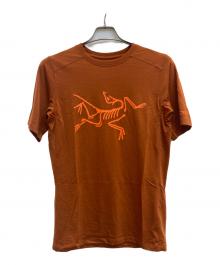 ARC'TERYX（アークテリクス）の古着「Ionia Merino Wool Logo Short Sleeve Tee」｜オレンジ
