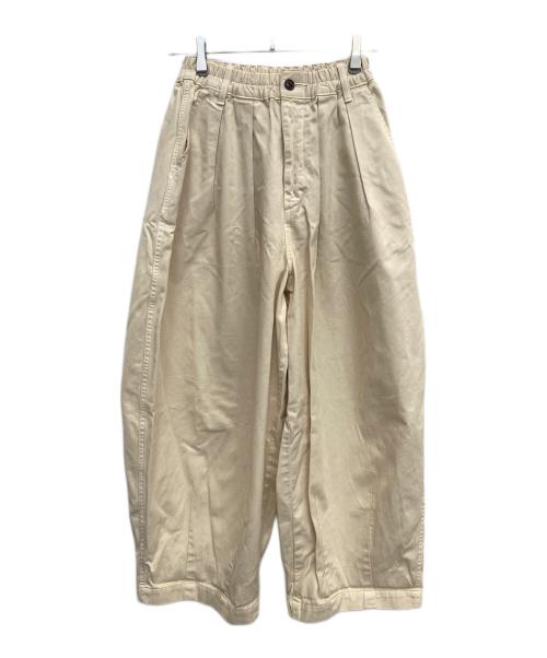 HARVEST（ハーヴェスト）HARVEST (ハーヴェスト) チノクロスサーカスパンツ ベージュ サイズ:Ｓの古着・服飾アイテム