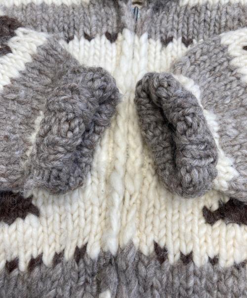 KISITAU（キシタウ）KISITAU (キシタウ) カウチンセーター ベージュ サイズ:表記無しの古着・服飾アイテム