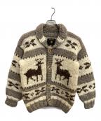 KISITAUキシタウ）の古着「カウチンセーター」｜ベージュ