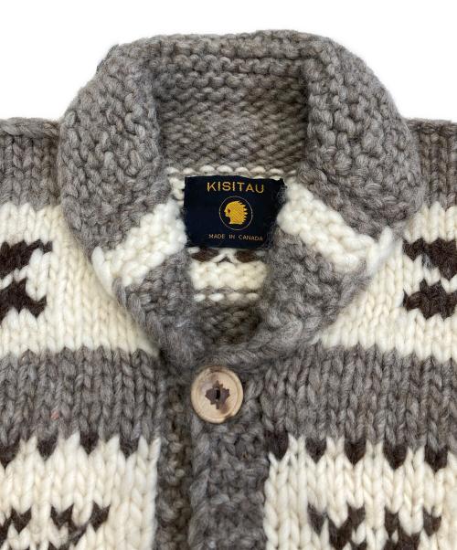 KISITAU（キシタウ）KISITAU (キシタウ) カウチンセーター ベージュ サイズ:表記なしの古着・服飾アイテム