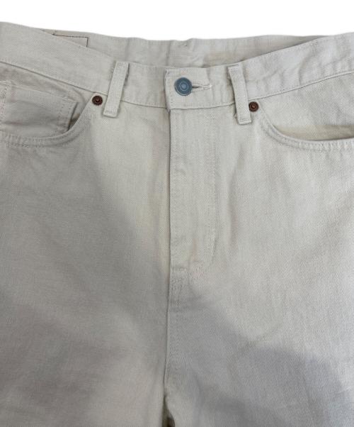 EDWIN（エドウィン）EDWIN (エドウィン) MHL (エムエイチエル) デニムパンツ アイボリー サイズ:W27　L29の古着・服飾アイテム