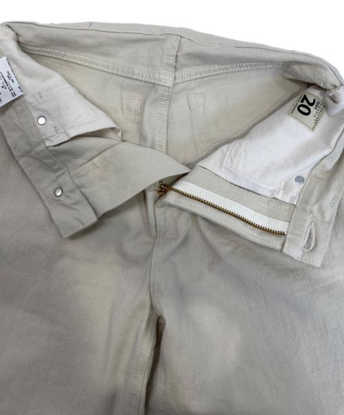 EDWIN（エドウィン）EDWIN (エドウィン) MHL (エムエイチエル) デニムパンツ アイボリー サイズ:W27　L29の古着・服飾アイテム