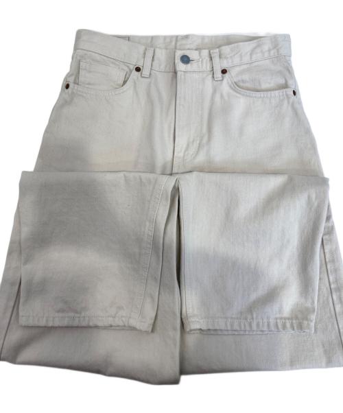 EDWIN（エドウィン）EDWIN (エドウィン) MHL (エムエイチエル) デニムパンツ アイボリー サイズ:W27　L29の古着・服飾アイテム