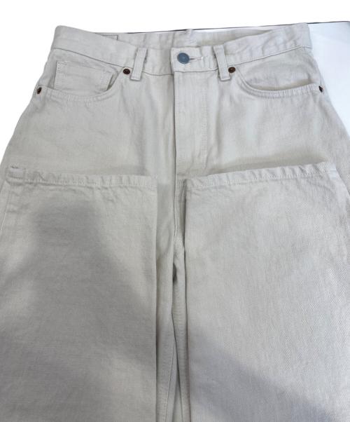 EDWIN（エドウィン）EDWIN (エドウィン) MHL (エムエイチエル) デニムパンツ アイボリー サイズ:W27　L29の古着・服飾アイテム