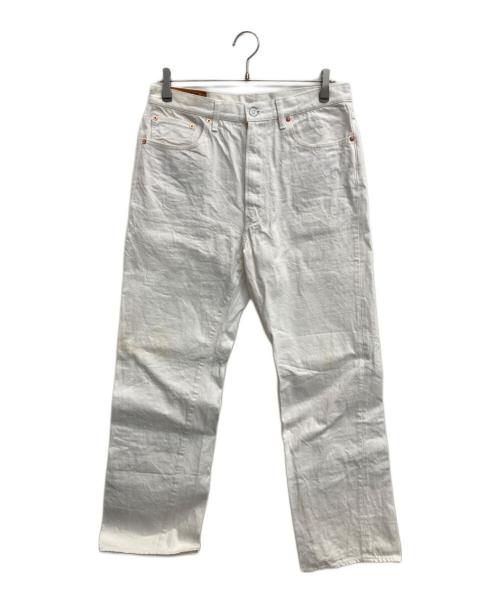 KAPTAIN SUNSHINE（キャプテンサンシャイン）KAPTAIN SUNSHINE (キャプテンサンシャイン) Skate Shoecut Denim Pants ホワイト サイズ:W32の古着・服飾アイテム