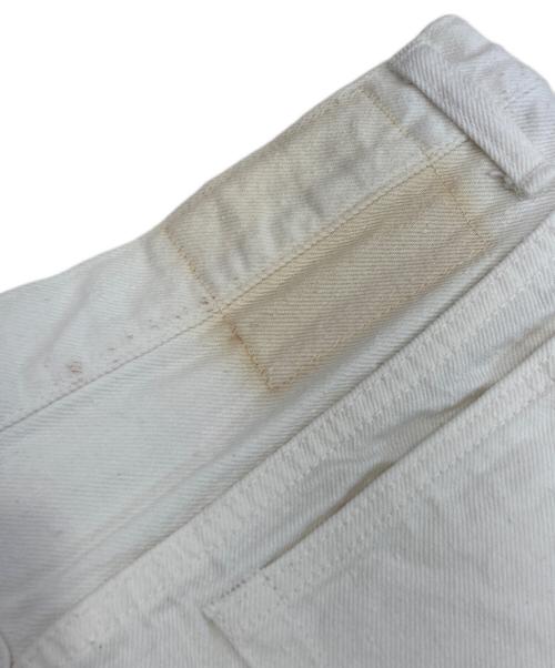 KAPTAIN SUNSHINE（キャプテンサンシャイン）KAPTAIN SUNSHINE (キャプテンサンシャイン) Skate Shoecut Denim Pants ホワイト サイズ:W32の古着・服飾アイテム