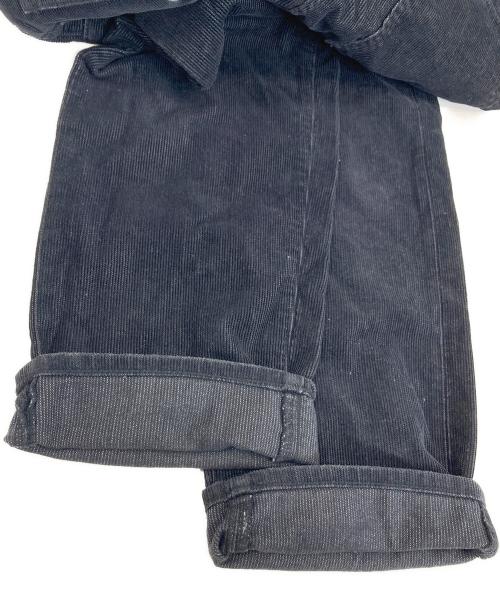 F.O.B FACTORY（エフオービー ファクトリー）F.O.B FACTORY (エフオービー ファクトリー) コーデュロイ 5ポケットパンツ ブラック サイズ:W32L32の古着・服飾アイテム