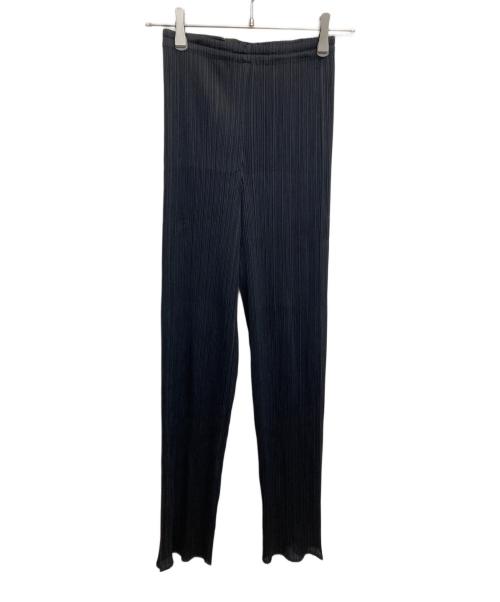 PLEATS PLEASE（プリーツプリーズ）PLEATS PLEASE (プリーツプリーズ) プリーツパンツ ブラック サイズ:3の古着・服飾アイテム