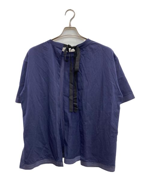 MARNI（マルニ）MARNI (マルニ) Tシャツ ネイビー サイズ:40の古着・服飾アイテム