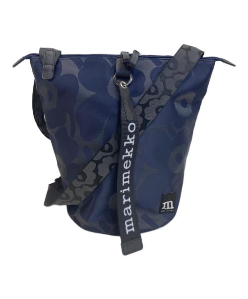 marimekko（マリメッコ）marimekko (マリメッコ) All Day Bucket Unikko ネイビーの古着・服飾アイテム