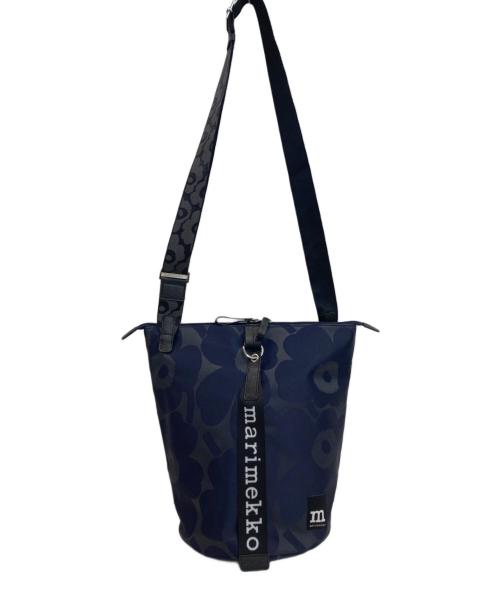 marimekko（マリメッコ）marimekko (マリメッコ) All Day Bucket Unikko ネイビーの古着・服飾アイテム