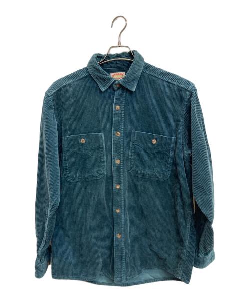 BANANA REPUBLIC（バナナリパブリック）BANANA REPUBLIC (バナナリパブリック) コーデュロイシャツ グリーン サイズ:Mの古着・服飾アイテム