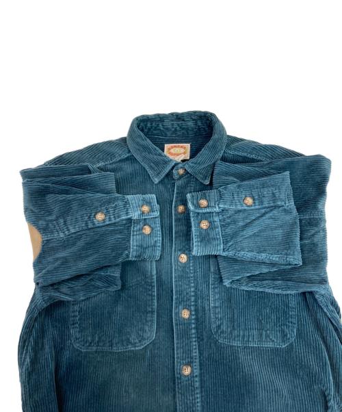 BANANA REPUBLIC（バナナリパブリック）BANANA REPUBLIC (バナナリパブリック) コーデュロイシャツ グリーン サイズ:Mの古着・服飾アイテム