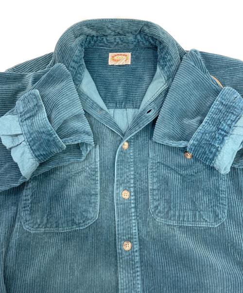 BANANA REPUBLIC（バナナリパブリック）BANANA REPUBLIC (バナナリパブリック) コーデュロイシャツ グリーン サイズ:Mの古着・服飾アイテム