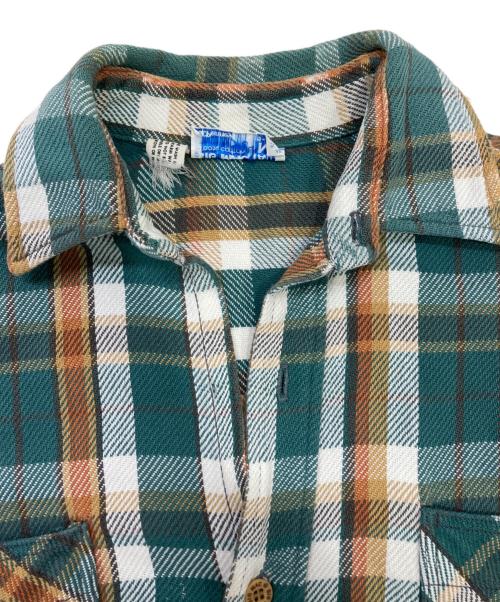 big mac（ビッグマック）BIG MAC (ビッグマック) ネルシャツ グリーン サイズ:Mの古着・服飾アイテム