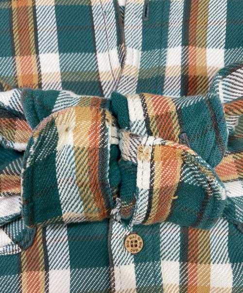 big mac（ビッグマック）BIG MAC (ビッグマック) ネルシャツ グリーン サイズ:Mの古着・服飾アイテム