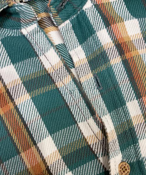 big mac（ビッグマック）BIG MAC (ビッグマック) ネルシャツ グリーン サイズ:Mの古着・服飾アイテム