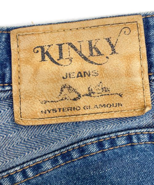 Hysteric Glamour（ヒステリックグラマー）Hysteric Glamour (ヒステリックグラマー) ウミヘビ/ツギハギデニムパンツ インディゴ サイズ:Lの古着・服飾アイテム