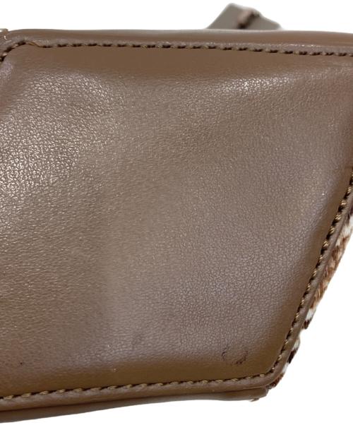 CHRISTIAN VILLA（クリスチャンヴィラ）CHRISTIAN VILLA (クリスチャンヴィラ) ハンドバッグ ベージュの古着・服飾アイテム