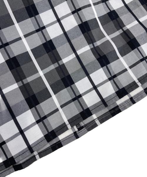 ELIN（エリン）ELIN (エリン) reen label relaxing チェックキャミソールワンピース ホワイト×ブラック サイズ:サイズ表記無しの古着・服飾アイテム