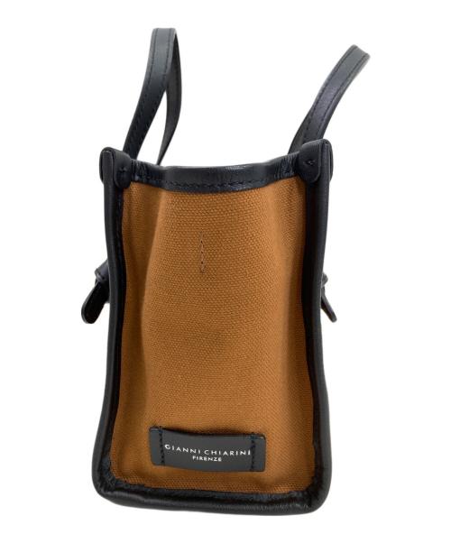 GIANNI CHIARINI（ジャンニ キアリーニ）GIANNI CHIARINI (ジャンニ キアリーニ) 2WAYバッグ ブラウンの古着・服飾アイテム