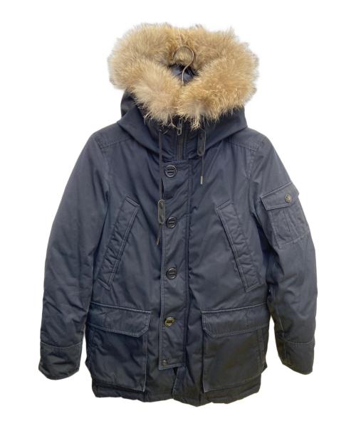 西川（ニシカワ）西川 (ニシカワ) nano・universe (ナノ・ユニバース) ダウンジャケット ブラック サイズ:Sの古着・服飾アイテム