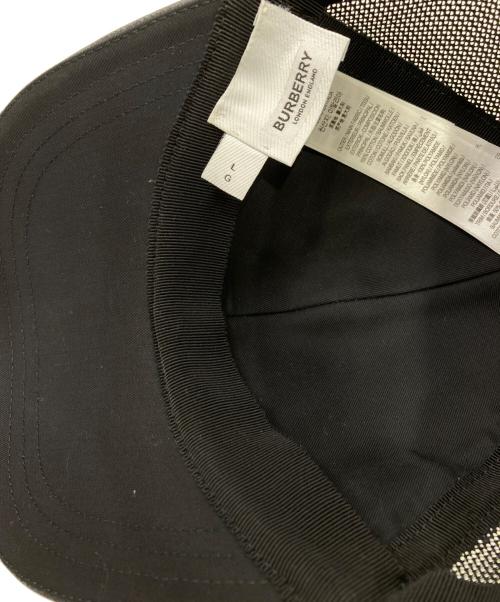 BURBERRY LONDON（バーバリーロンドン）BURBERRY LONDON (バーバリーロンドン) キャップ ブラック サイズ:Ｌの古着・服飾アイテム