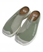 SALOMONサロモン）の古着「RX SLIDE 3.0 SUEDE」｜グリーン