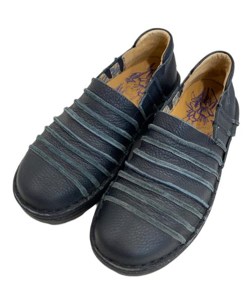 estacion（エスタシオ）ESTACION (エスタシオ) スリッポン ブラック サイズ:-の古着・服飾アイテム