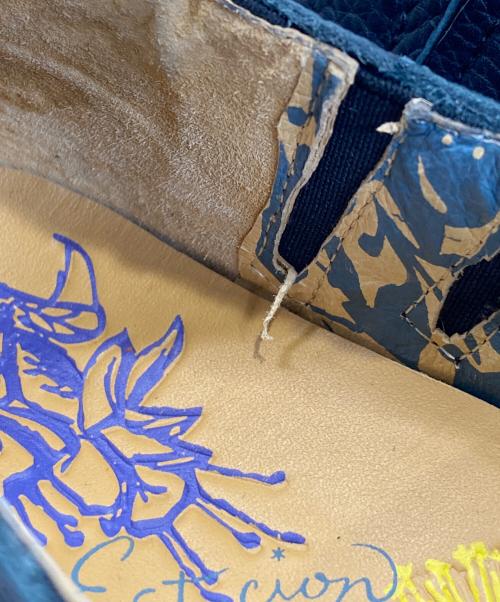 estacion（エスタシオ）ESTACION (エスタシオ) スリッポン ブラック サイズ:-の古着・服飾アイテム