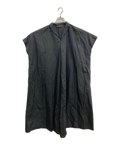 mizuiro-ind（ミズイロインド）mizuiro-ind (ミズイロインド) ノースリーブワンピース ブラック サイズ:Freeの古着・服飾アイテム