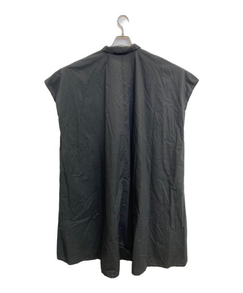 mizuiro-ind（ミズイロインド）mizuiro-ind (ミズイロインド) ノースリーブワンピース ブラック サイズ:Freeの古着・服飾アイテム