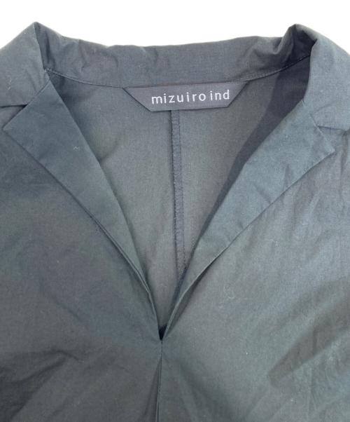 mizuiro-ind（ミズイロインド）mizuiro-ind (ミズイロインド) ノースリーブワンピース ブラック サイズ:Freeの古着・服飾アイテム