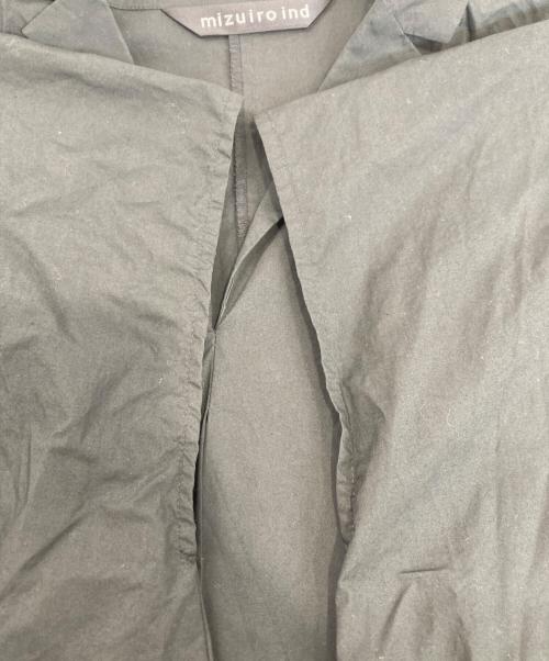 mizuiro-ind（ミズイロインド）mizuiro-ind (ミズイロインド) ノースリーブワンピース ブラック サイズ:Freeの古着・服飾アイテム