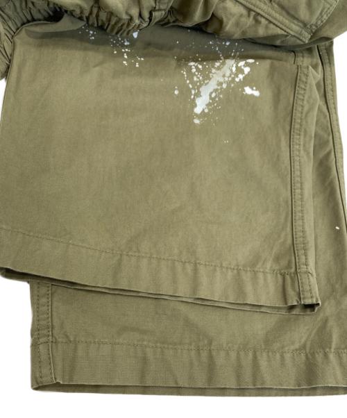 Loungedress（ラウンジドレス）Loungedress (ラウンジドレス) ペイントベイカーパンツ オリーブ サイズ:Mの古着・服飾アイテム