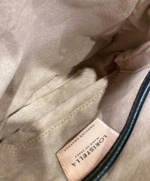 LORISTELLA（ロリステッラ）LORISTELLA (ロリステッラ) チェーンショルダーバッグ ブラックの古着・服飾アイテム