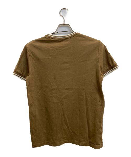 FRED PERRY（フレッドペリー）FRED PERRY (フレッドペリー) Twin Tipped T-Shirt ブラウン サイズ:Sの古着・服飾アイテム