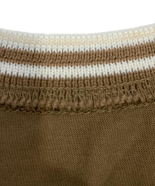 FRED PERRY（フレッドペリー）FRED PERRY (フレッドペリー) Twin Tipped T-Shirt ブラウン サイズ:Sの古着・服飾アイテム