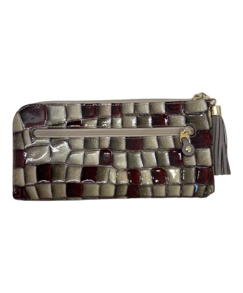 ATAO（アタオ）ATAO (アタオ) 財布 ベージュ×ブラウンの古着・服飾アイテム