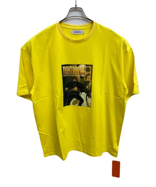 TIGHTBOOTH PRODUCTION（タイトブースプロダクション）TIGHTBOOTH PRODUCTION (タイトブースプロダクション) RUN S/S T-SHIRT イエロー サイズ:L 未使用品の古着・服飾アイテム