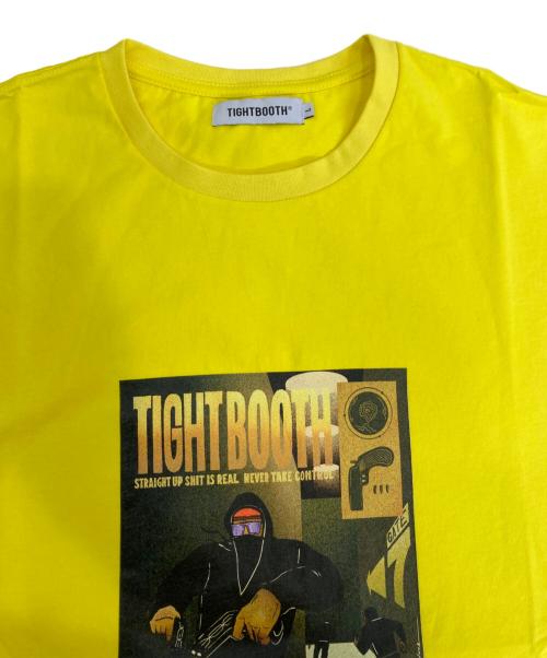TIGHTBOOTH PRODUCTION（タイトブースプロダクション）TIGHTBOOTH PRODUCTION (タイトブースプロダクション) RUN S/S T-SHIRT イエロー サイズ:L 未使用品の古着・服飾アイテム