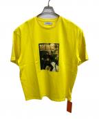 TIGHTBOOTH PRODUCTIONタイトブースプロダクション）の古着「RUN S/S T-SHIRT」｜イエロー