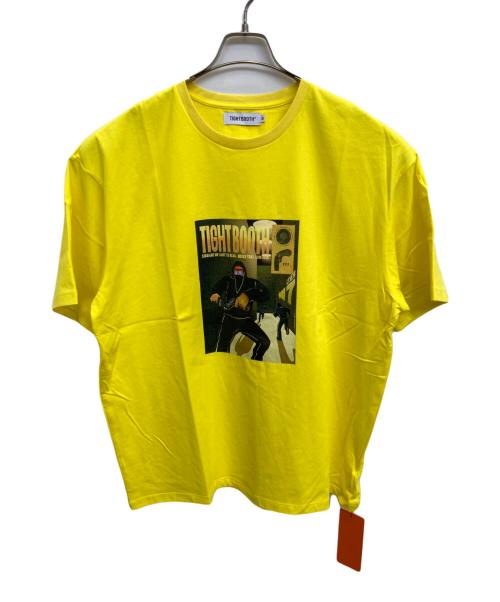 TIGHTBOOTH PRODUCTION（タイトブースプロダクション）TIGHTBOOTH PRODUCTION (タイトブースプロダクション) RUN S/S T-SHIRT イエロー サイズ:M 未使用品の古着・服飾アイテム