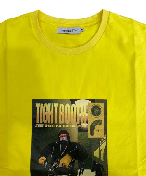 TIGHTBOOTH PRODUCTION（タイトブースプロダクション）TIGHTBOOTH PRODUCTION (タイトブースプロダクション) RUN S/S T-SHIRT イエロー サイズ:M 未使用品の古着・服飾アイテム