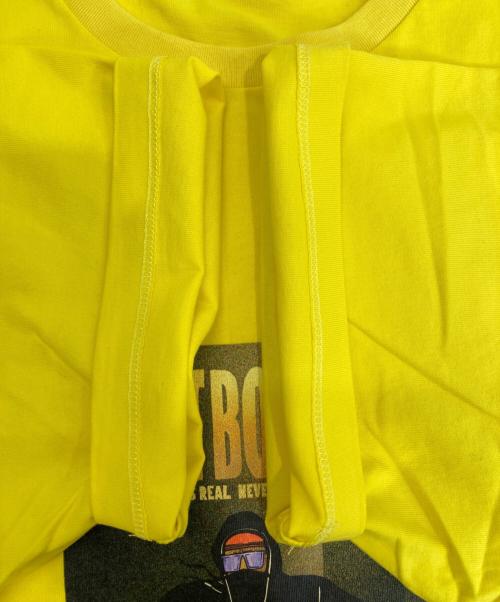 TIGHTBOOTH PRODUCTION（タイトブースプロダクション）TIGHTBOOTH PRODUCTION (タイトブースプロダクション) RUN S/S T-SHIRT イエロー サイズ:M 未使用品の古着・服飾アイテム