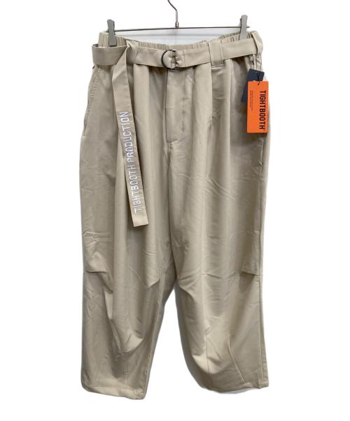 TIGHTBOOTH PRODUCTION（タイトブースプロダクション）TIGHTBOOTH PRODUCTION (タイトブースプロダクション) TRO BALLOON PANTS ベージュ サイズ:L 未使用品の古着・服飾アイテム