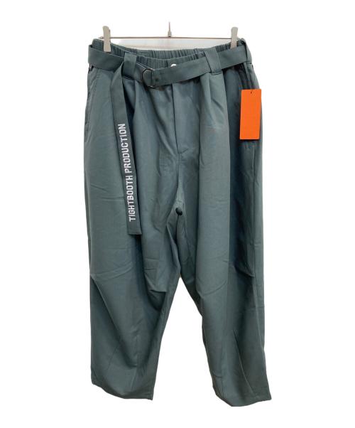 TIGHTBOOTH PRODUCTION（タイトブースプロダクション）TIGHTBOOTH PRODUCTION (タイトブースプロダクション) TRO BALLOON PANTS グリーン サイズ:L 未使用品の古着・服飾アイテム